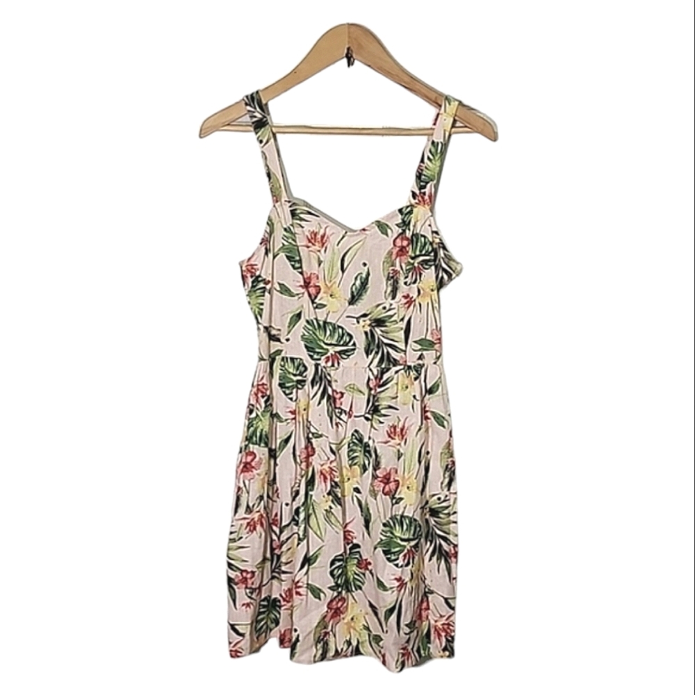 Lots of Love by Speechless linen blend dress size M